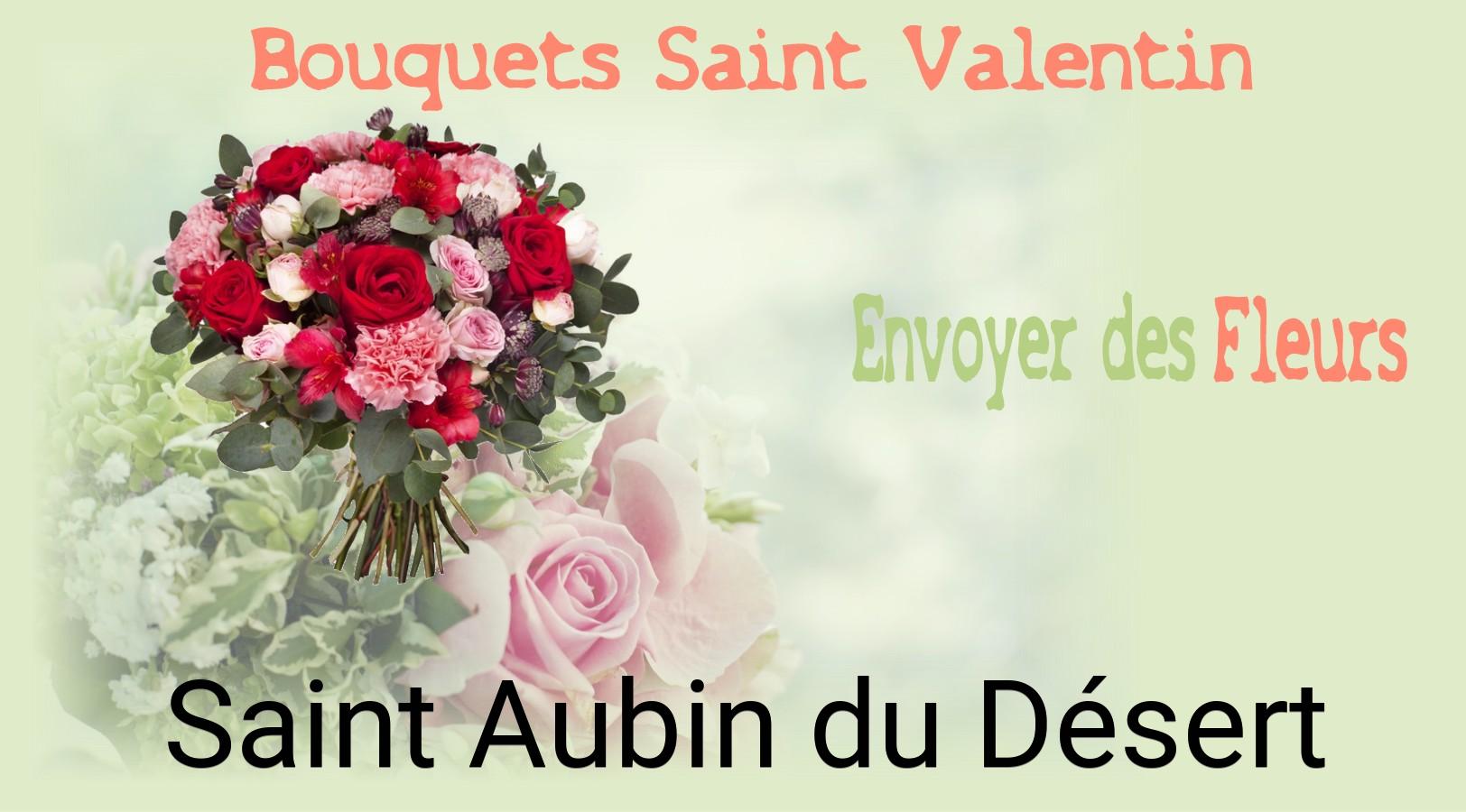 Roses de Saint-Valentin livrées à Saint-Aubin-du-Désert